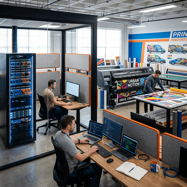 IT und Werbetechnik bei WerbIT24